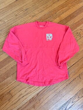 Disney Parks Walt Disney World Spirit Jersey Shirt XS Coral Pink Est. 1971